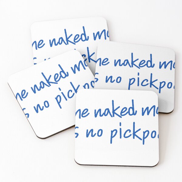 Item preview, The naked man fears no pickpocket designed and sold by queensabby.