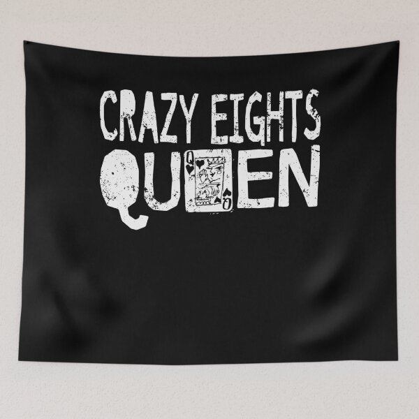 Item preview, Fun Cards Games Shirt Crazy Eights Queen designed and sold by shoppzee.