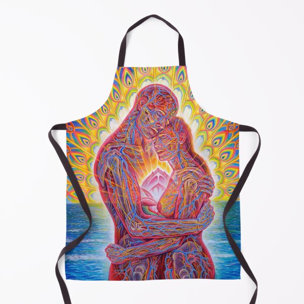 Item preview, cinta dua sejoli ciptaaan alex grey penuh warna designed and sold by frame952.