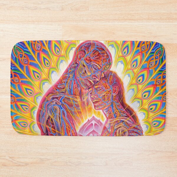 Item preview, cinta dua sejoli ciptaaan alex grey penuh warna designed and sold by frame952.