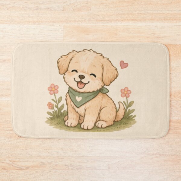Item preview, Cute Happy Puppy designed and sold by MellowMunchkins.