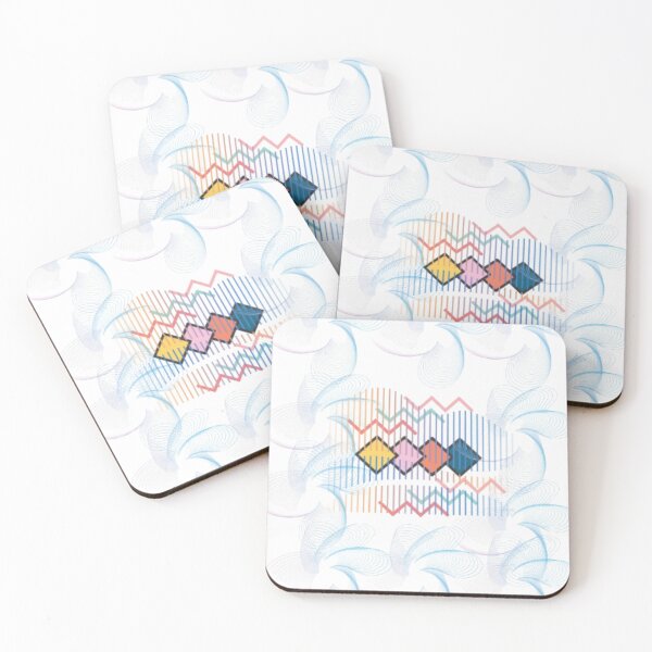 Item preview, Abstract Floral Shape Pattern Design designed and sold by EdgeSphere.