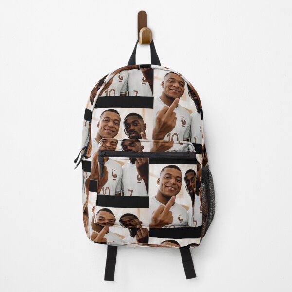 Item preview, Kylian Mbappe and Ousmane Dembele Middle Finger France Football Funny designed and sold by DesignForYou79.