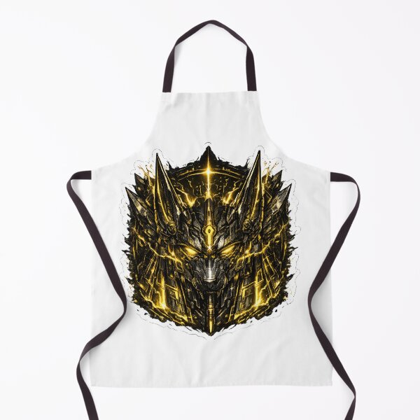 Item preview, Cybernetic Anubis Mecha Armor with Neon Gold Lightning designed and sold by RiteshCenter .