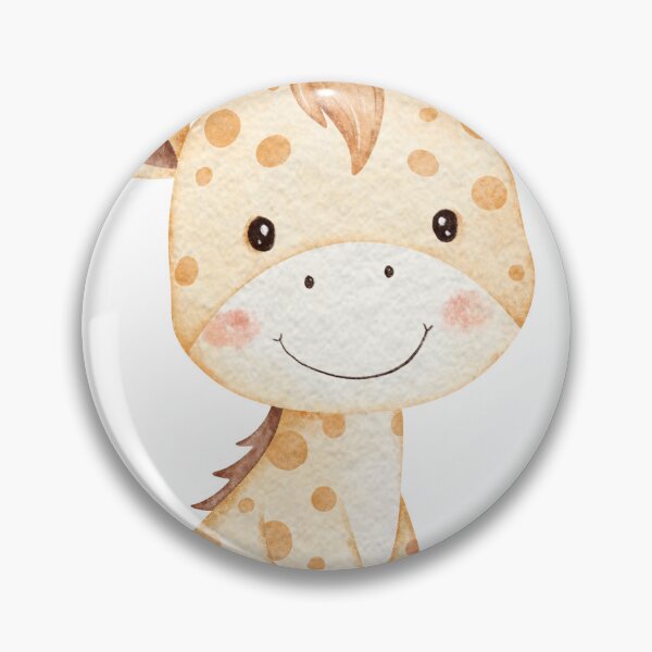 Item preview, Cute Giraffe in Frame Yellow/Gold designed and sold by TeeGeeTees.