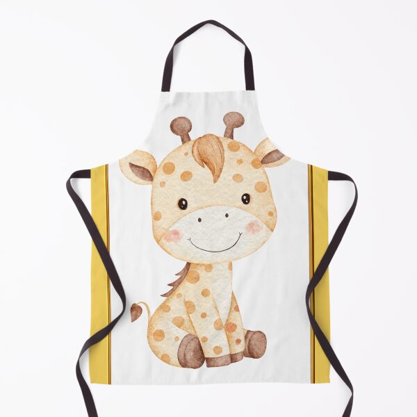 Item preview, Cute Giraffe in Frame Yellow/Gold designed and sold by TeeGeeTees.
