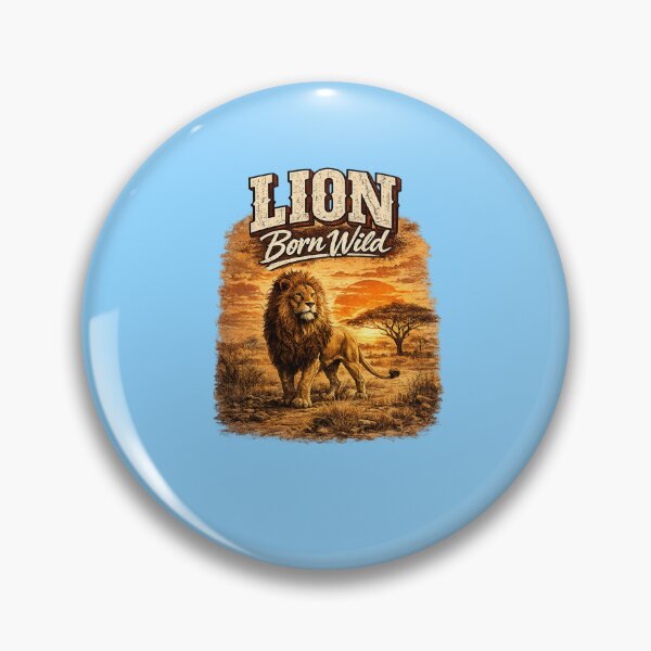 Item preview, Vintage lion in the Wild designed and sold by annenambiro.