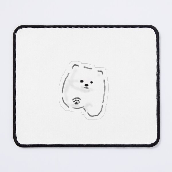 Item preview, Cute White Pomeranian Dog Showing Paw designed and sold by raun.draw.