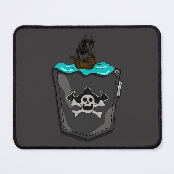 Item preview, Pocket Pirate Ship | Adventure Awaits Pocket Design designed and sold by Fun Funky Designs.