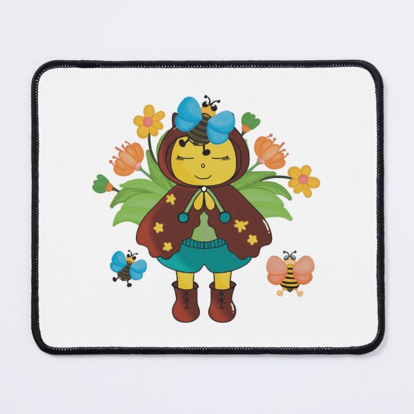 Item preview, Little Bee Blossom designed and sold by CatiaStudioArt.