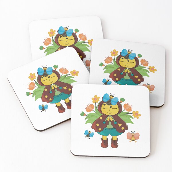 Item preview, Little Bee Blossom designed and sold by CatiaStudioArt.