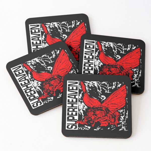Item preview, Red Silhouette Fly Alt Rock Band designed and sold by BiskiTop.