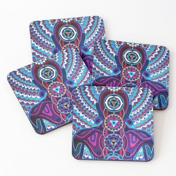 Item preview, lima panca indera alex grey bersatu padu designed and sold by frame952.