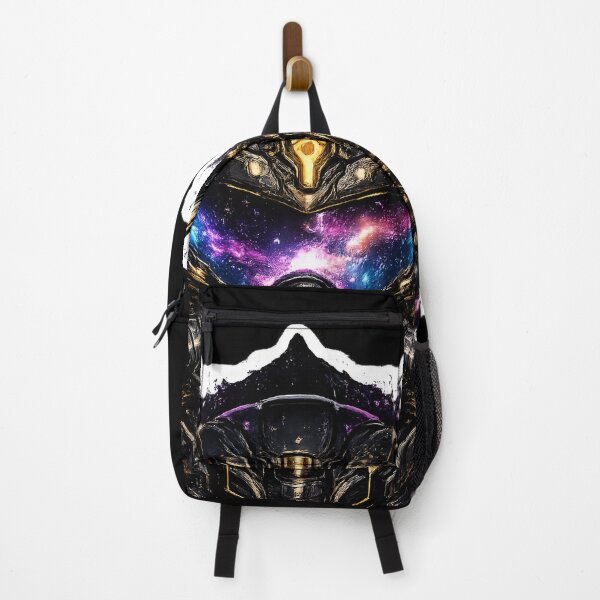 Item preview, Cybernetic Mecha Helmet with Cosmic Nebula Visor designed and sold by RiteshCenter .