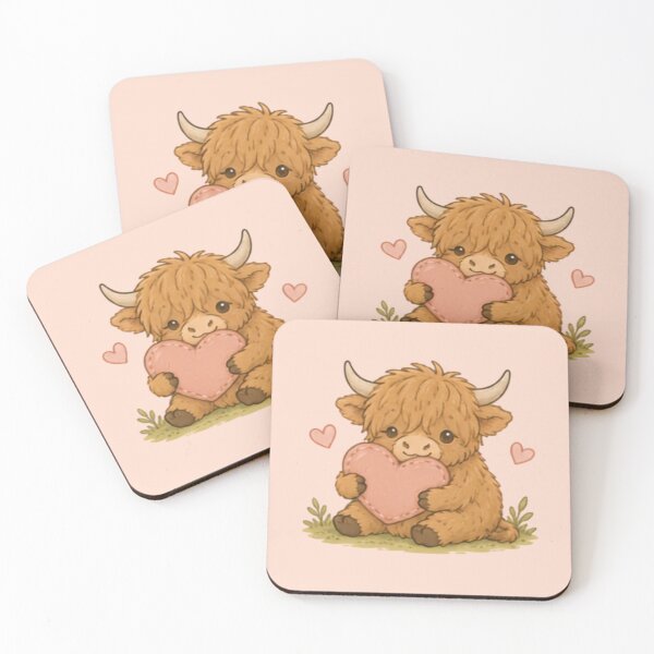 Item preview, Highland Cow Hugs designed and sold by MellowMunchkins.