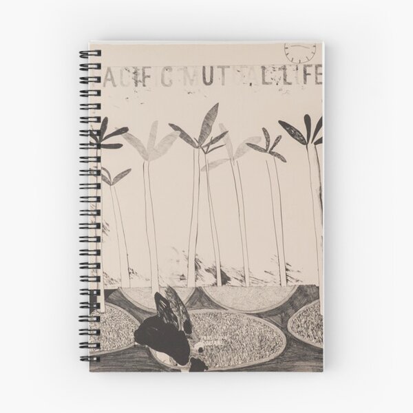 Item preview, Poster david hockney - pacific mutual life building with palm trees 2026 designed and sold by valdoBEtrand.