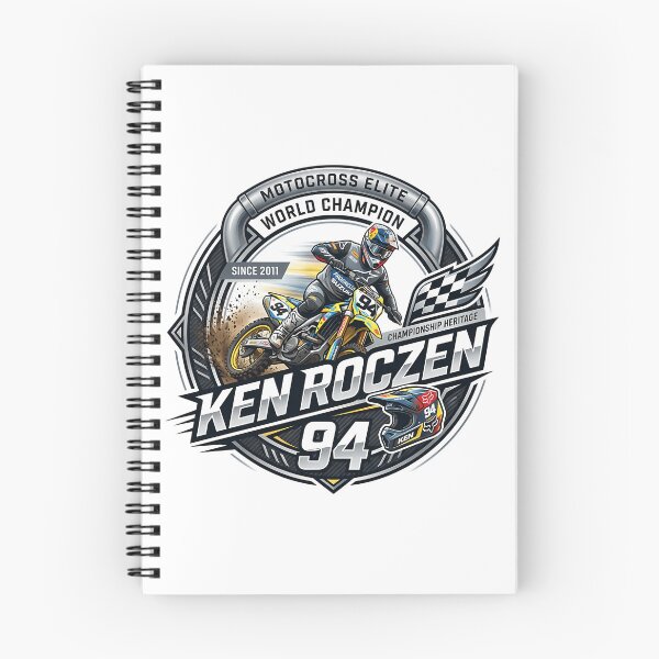 Item preview, Ken Roczen 94 Vintage Motocross Racing Legend Badge designed and sold by mdicotos.