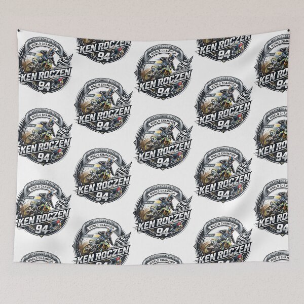 Item preview, Ken Roczen 94 Vintage Motocross Racing Legend Badge designed and sold by mdicotos.