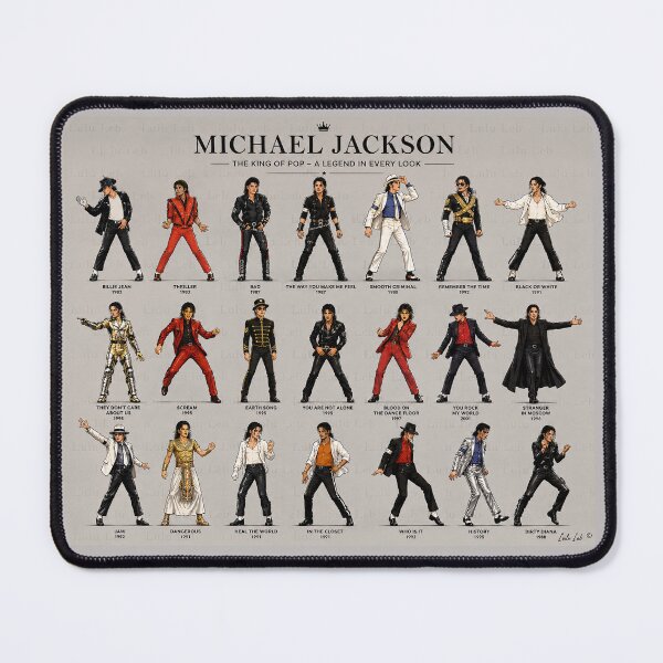 Item preview, Michael Jackson – Iconic Looks Collection designed and sold by LuluLeb.
