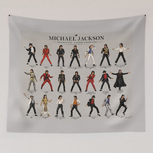 Item preview, Michael Jackson – Iconic Looks Collection designed and sold by LuluLeb.