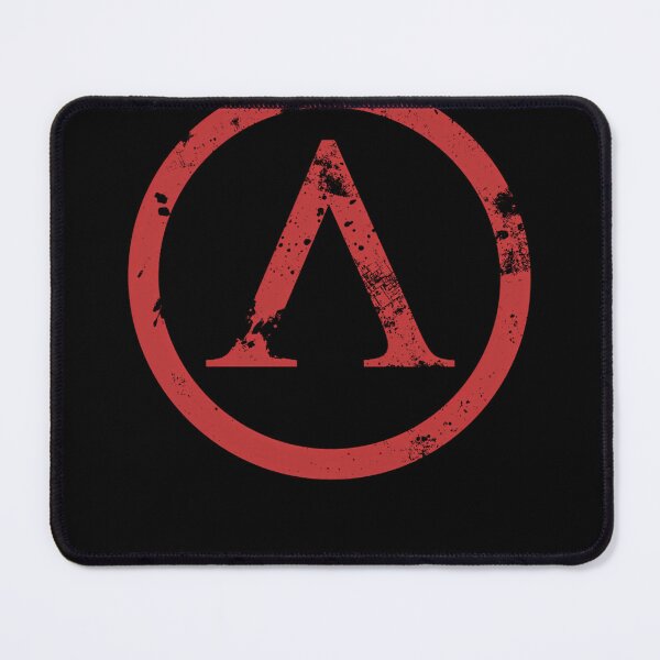 Item preview, Distressed Greek Lambda Symbol Centered Within a Solid designed and sold by Kkkkkkkk777.