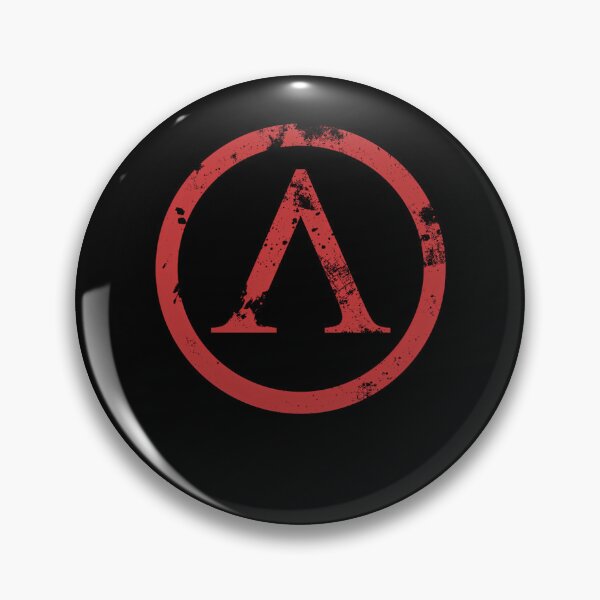 Item preview, Distressed Greek Lambda Symbol Centered Within a Solid designed and sold by Kkkkkkkk777.
