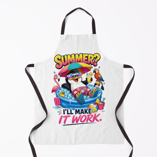 Item preview, Summer Penguin Cooling Off designed and sold by Sovereign Supply Co..
