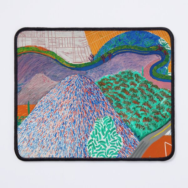 Item preview, Poster david hockney - mulholland drive the road to the studio designed and sold by valdoBEtrand.