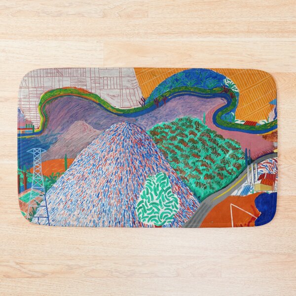 Item preview, Poster david hockney - mulholland drive the road to the studio designed and sold by valdoBEtrand.
