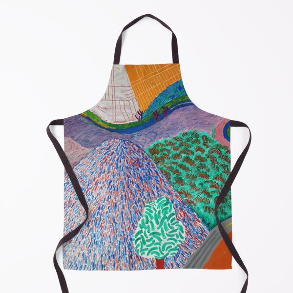 Item preview, Poster david hockney - mulholland drive the road to the studio designed and sold by valdoBEtrand.