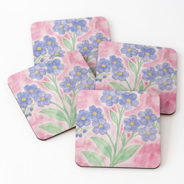 Item preview, Watercolour Forget-Me-Nots designed and sold by petstylecreat.