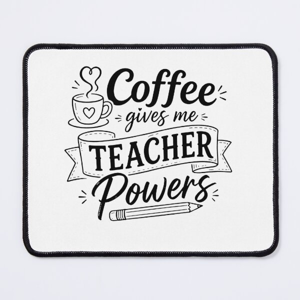 Item preview, Coffee Gives Me Lover Teacher Power designed and sold by kennedy-brook.