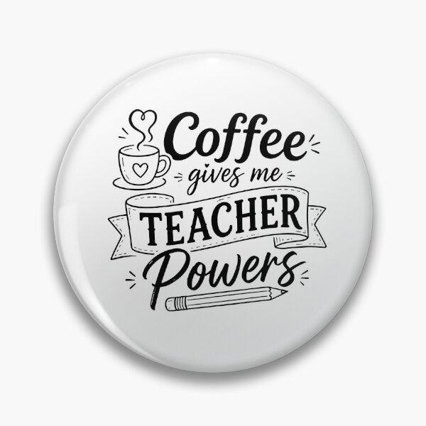 Item preview, Coffee Gives Me Lover Teacher Power designed and sold by kennedy-brook.