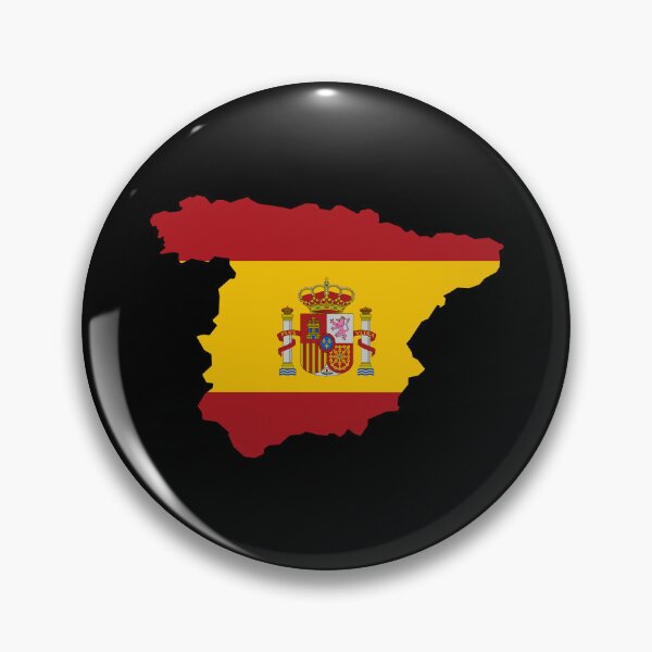 Item preview, Spain Shaped Flag ES designed and sold by shitpostee.
