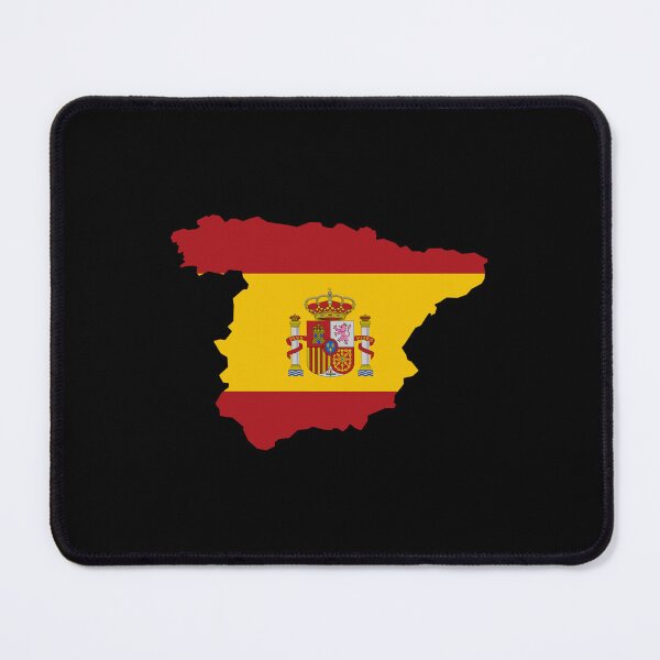 Item preview, Spain Shaped Flag ES designed and sold by shitpostee.