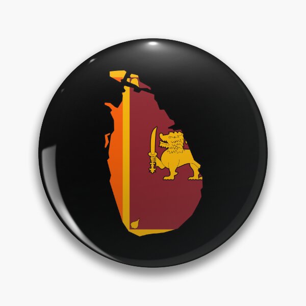 Item preview, Sri Lanka Shaped Flag LK designed and sold by shitpostee.