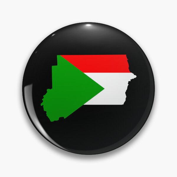 Item preview, Sudan Shaped Flag SD designed and sold by shitpostee.