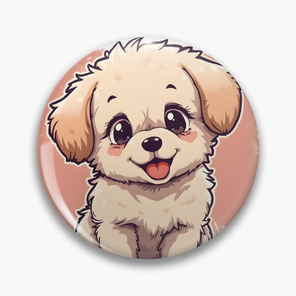 Item preview, Cute Kawaii Puppy Sticker | Adorable Cartoon Dog Illustration designed and sold by dreamz-world.