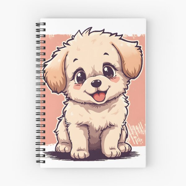 Item preview, Cute Kawaii Puppy Sticker | Adorable Cartoon Dog Illustration designed and sold by dreamz-world.