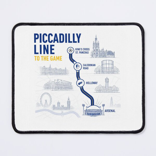 Item preview, Football Piccadilly Line designed and sold by RetroPaul63.