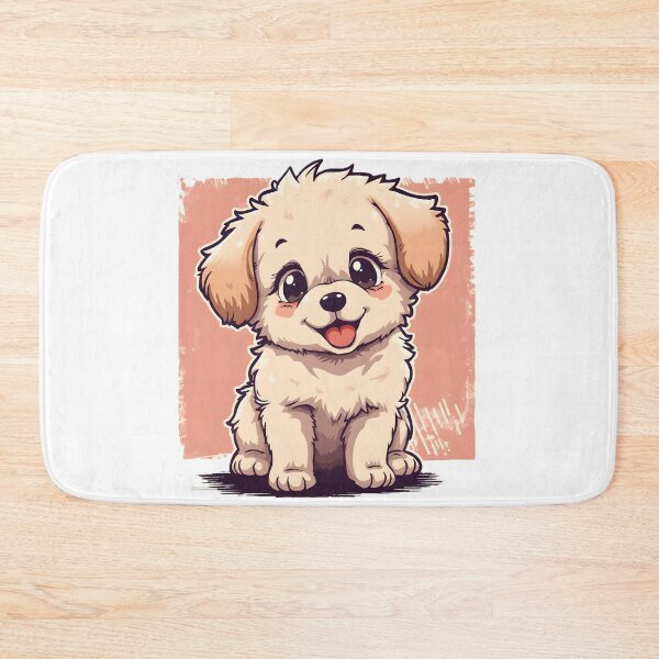 Item preview, Cute Kawaii Puppy Sticker | Adorable Cartoon Dog Illustration designed and sold by dreamz-world.