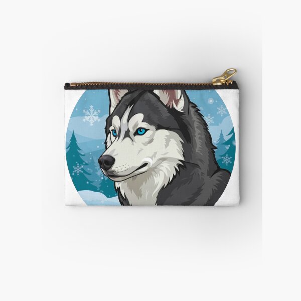 Item preview, Majestic Siberian Husky Winter Portrait designed and sold by Antony004.