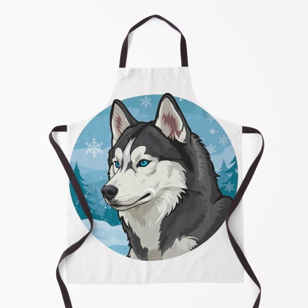 Item preview, Majestic Siberian Husky Winter Portrait designed and sold by Antony004.