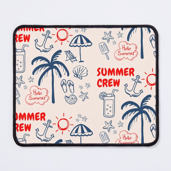 Item preview, Together In The Sun Summer Crew Hello Summer Doodle Pattern designed and sold by LibertyHub.