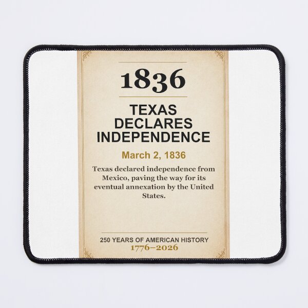 Item preview, America 250 | Texas Declares Independence | 1836 designed and sold by ariksworld.