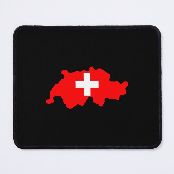 Item preview, Switzerland Shaped Flag CH designed and sold by shitpostee.