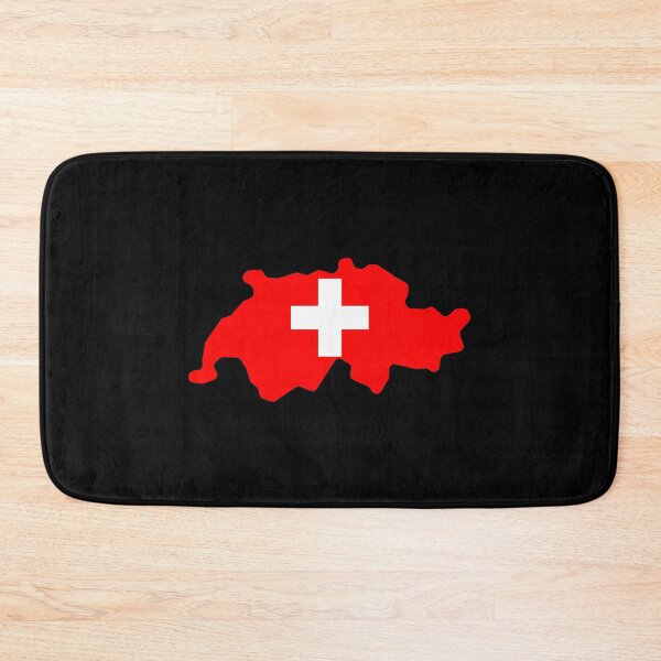 Item preview, Switzerland Shaped Flag CH designed and sold by shitpostee.