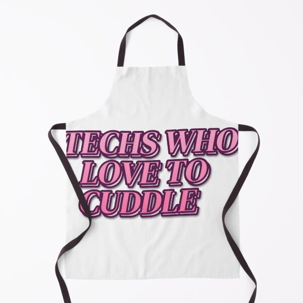 Item preview, "TECHS WHO LOVE TO CUDDLE" Retro Typography T-Shir designed and sold by QuirkThreadsCo.
