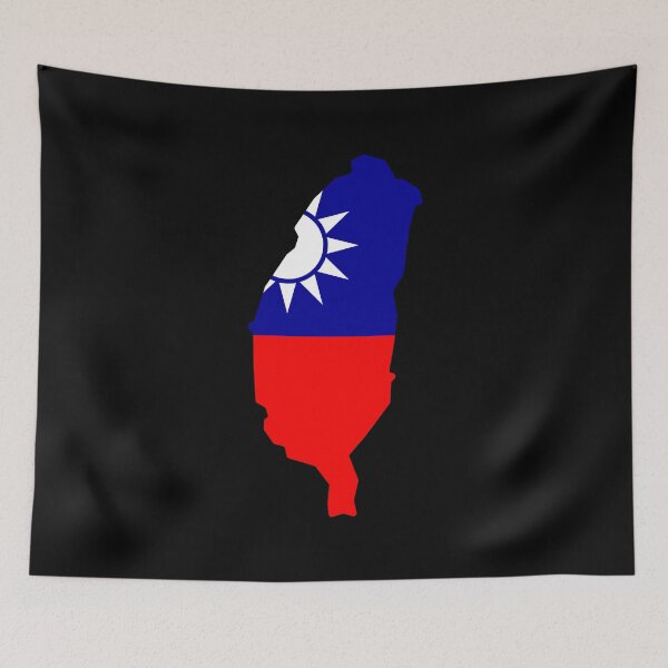 Item preview, Taiwan Shaped Flag TW designed and sold by shitpostee.
