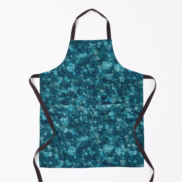 Item preview, Turquoise Cyan Boucle Textile Pattern designed and sold by frumixart.